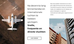 Snel, Frequent Transport - Prachtig Websiteontwerp