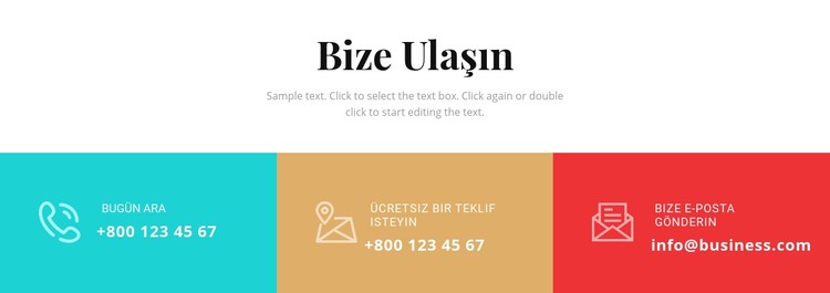 İşletmemizle iletişime geçin CSS Şablonu