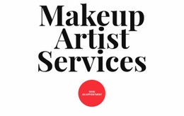 Makeup Artist Services