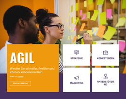 WordPress-Theme Für Agile Beratung Herunterladen