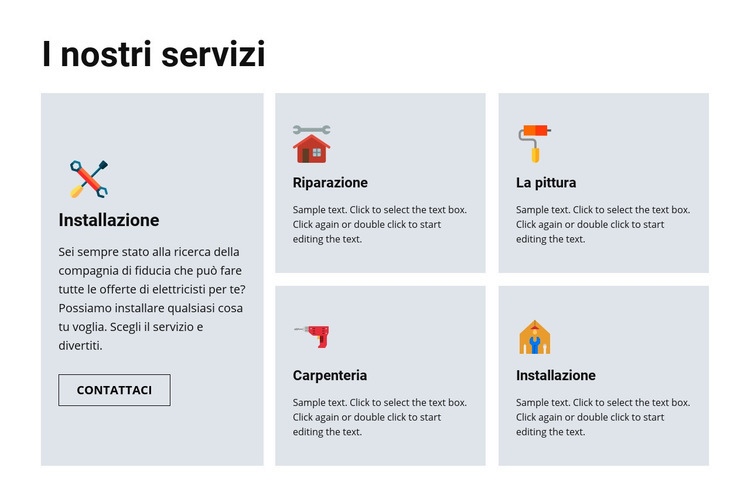 Servizi di riparazione di qualità Progettazione di siti web