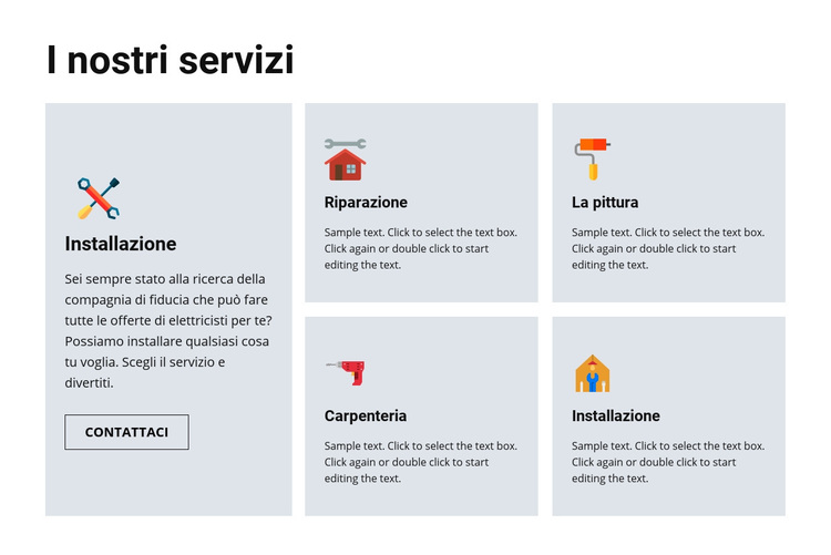 Servizi di riparazione di qualità Tema WordPress