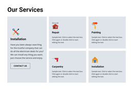 Quality Repair Services Admin Template