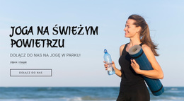 Zajęcia Fitness Na Świeżym Powietrzu - Darmowy Motyw WordPress