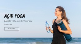 Açık Havada Fitness Dersleri - Güzel Açılış Sayfası