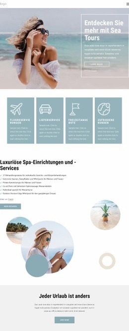 All-Inclusive-Gruppenabenteuer Designvorlagen