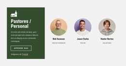 Impresionante Plantilla HTML5 Para Nuestros Pastores