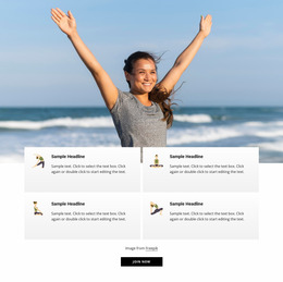 Outdoor Yoga And Pilates - Online Mockup