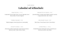 Naše Chutné Jídlo – Vytvářejte Krásné Šablony