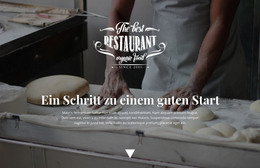 Eröffnung Einer Neuen Bäckerei - Responsive Website