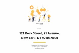 Abbildung Und Kontakte - Anpassbare Professionelle Joomla-Vorlage