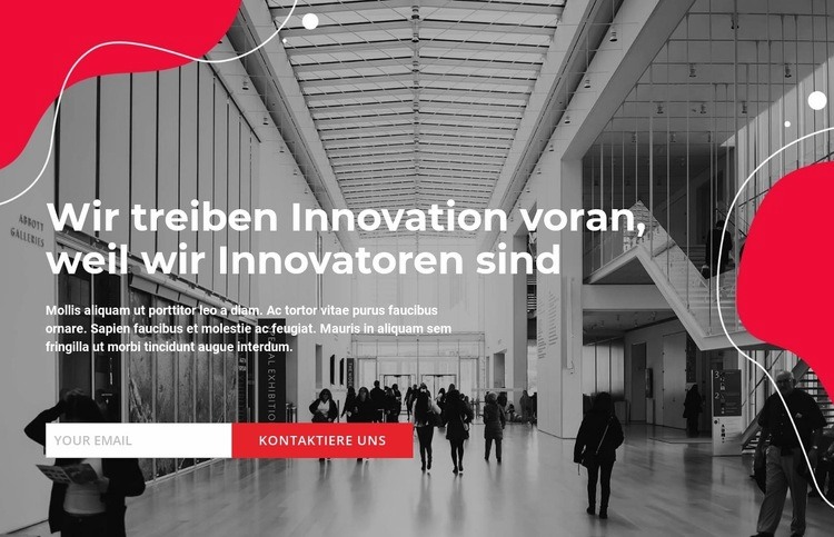 Schneller Start Website Builder-Vorlagen