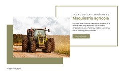 Agricultura De Alimentos Orgánicos: Plantilla De Sitio Web Sencilla