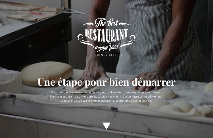 Ouverture d'une nouvelle boulangerie Modèles de constructeur de sites Web