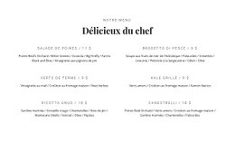 Notre Délicieuse Cuisine - HTML File Creator