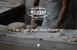 Ouverture D'Une Nouvelle Boulangerie – Modèle De Site Web Gratuit