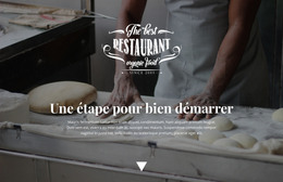 Ouverture D'Une Nouvelle Boulangerie - Site Web Réactif