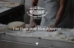 Mise En Page Multiple Intégrée Pour Ouverture D'Une Nouvelle Boulangerie