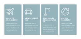 Szolgáltatások Listája – E-Kereskedelmi Sablon