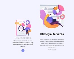 Tervezési Stratégia - Egyedi Webhelytervezés