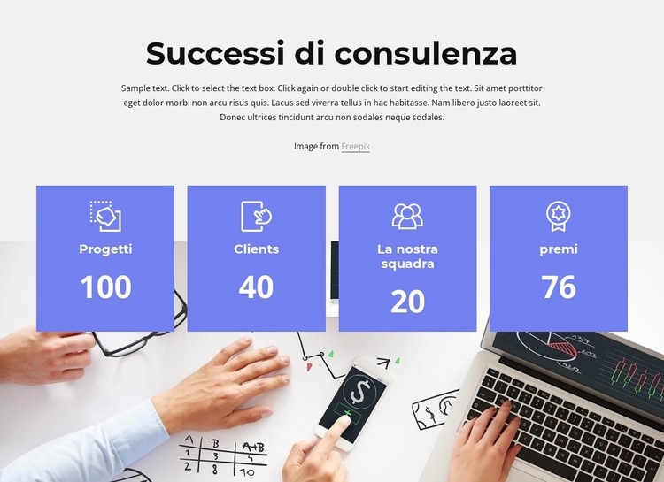 Costruzione secondo Costruttore di siti web HTML