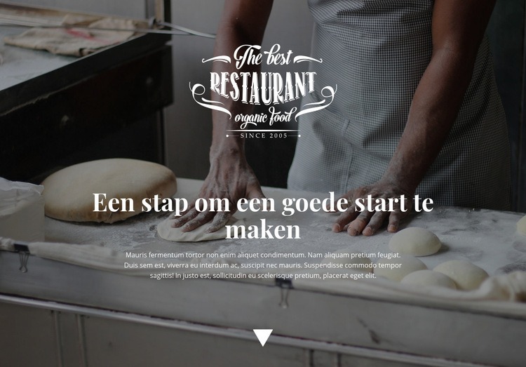 Opening van een nieuwe bakkerij Bestemmingspagina