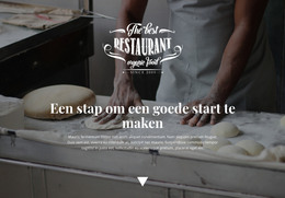 Opening Van Een Nieuwe Bakkerij - Responsieve Website