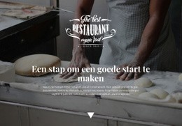 Geweldige Sjabloon Van Één Pagina Voor Opening Van Een Nieuwe Bakkerij