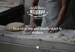 Ingebouwde Meervoudige Lay-Out Voor Opening Van Een Nieuwe Bakkerij