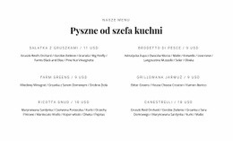 Nasze Pyszne Jedzenie – Twórz Piękne Szablony