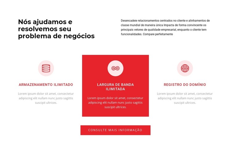 Regras simples Template CSS