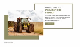 Agricultura De Alimentos Orgânicos Modelo Responsivo HTML5