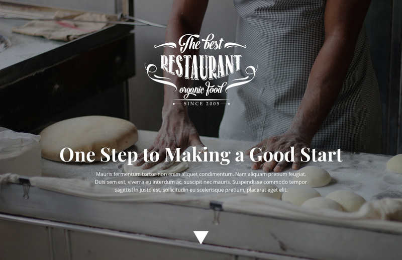 Opening of a new bakery Squarespace Template Alternative