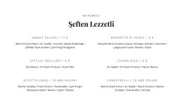 Lezzetli Yemeğimiz #Website-Design-Tr-Seo-One-Item-Suffix