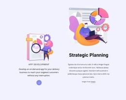 Planning Strategy Web Page Design