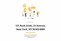 Illustration And Contacts - Professional Website Design