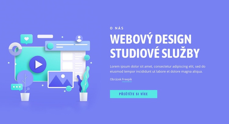 Oživujeme designy Šablona webové stránky