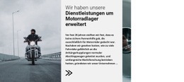 Motorrad Fährt - Website-Design