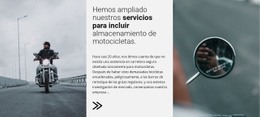 Servicios De Motocicletas: Plantilla HTML5 Adaptable