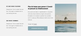 Meilleures Destinations De Vacances Modèle De Page De Destination