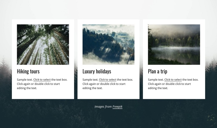 Every traveler is unique HTML5 Template