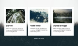 Ogni Viaggiatore È Unico - Mockup Di Sito Web Gratuito