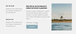 Beste Vakantiebestemmingen - Gratis HTML-Sjabloon