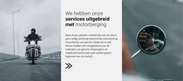 Webpagina Voor Motorfietsen Onderhouden