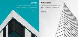 Websiteontwerp Voor Over Bouwbedrijf