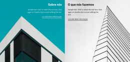 Sobre Construtora - Build HTML Website