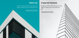 Design De Site Para Sobre Construtora