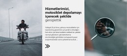 Motorcykles Hizmetleri - Modern Açılış Sayfası