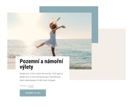 Pozemní A Námořní Výlety – Šablona Elektronického Obchodu