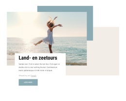 Meest Creatieve HTML5-Sjabloon Voor Land- En Zeereizen